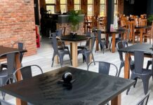 Stoły ogrodowe składane